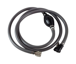 Шланг топливный 8 мм с грушей армир для плм Suzuki 45/140см Easterner (C24631)